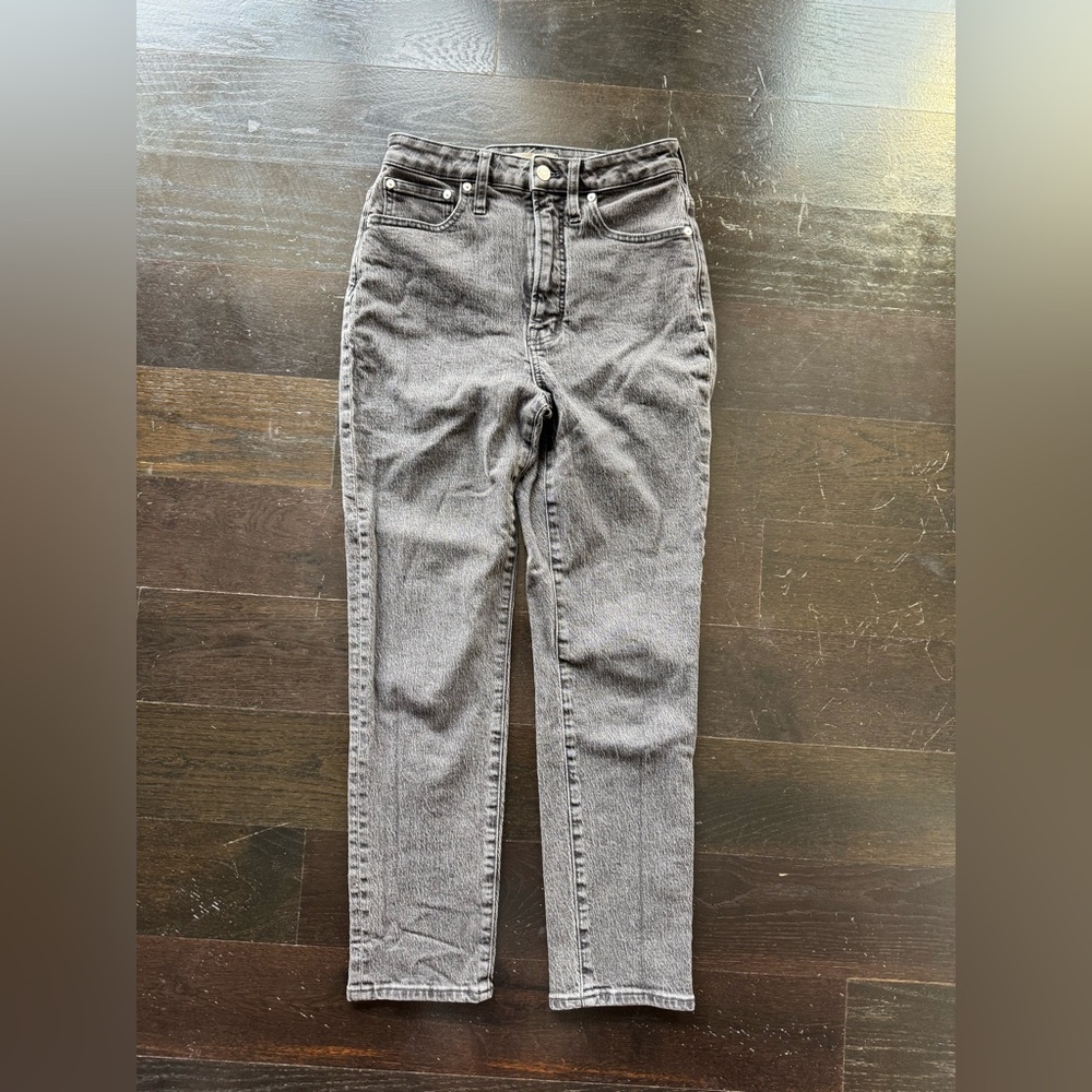 Madewell High Rise Faded Curvy Perfect Vintage Jean Size 27